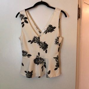 Peplum floral